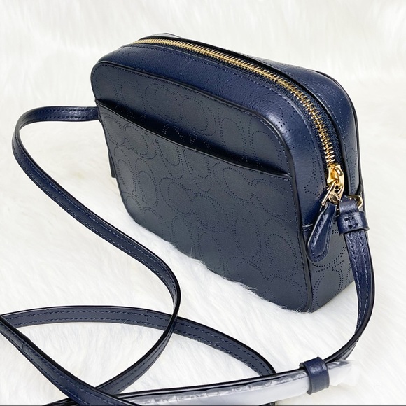 Coach Mini Camera Bag in Signature Leather - Picture 2 of 4